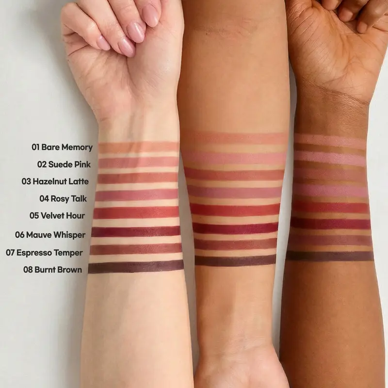 [Laka] Easy Glide Lip Liner — Quick-Setting, Creamy Blurring Color with Smooth Application 6