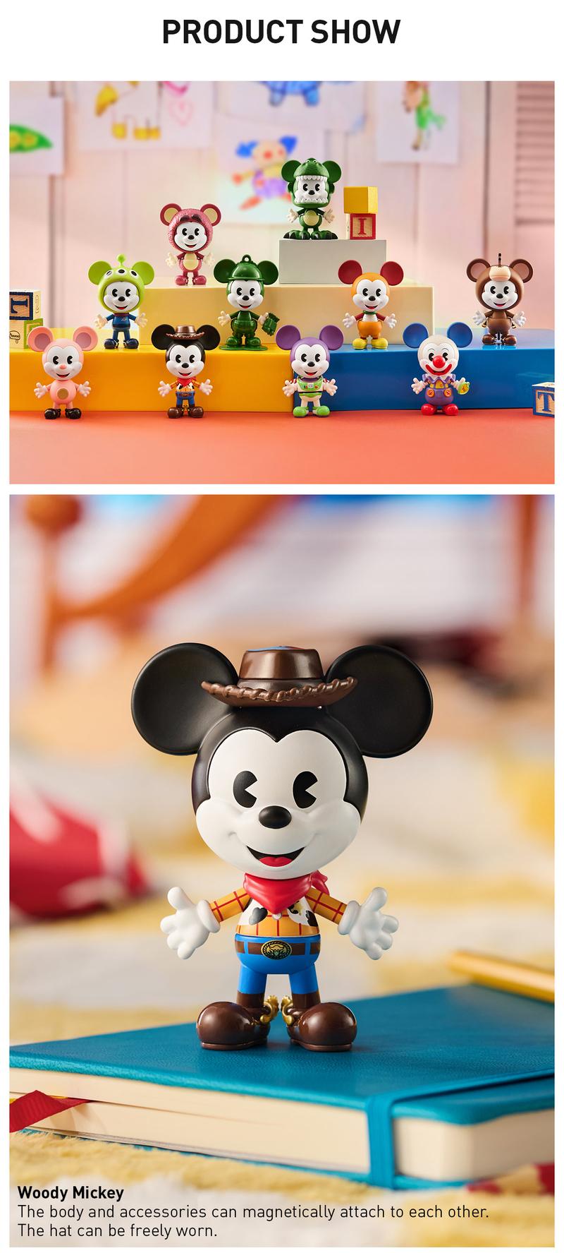 POP MART Disney Mickey Remixed: Mickey Meets Pixar Series Figures
