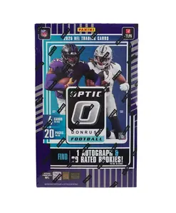 2025 Donruss Optic Football Hobby Box - Sealed Box or Packs - 4 Cards per Pack / 20 Packs per Box - Ripped and Shipped
