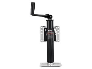 Nilight Trailer Jack 2000LBS Heavy Duty Swivel Bolt-On Trailer Jack 10 Inch Vertical Travel Alloy Steel Utility Trailers Tongue Jack Stand for RV Boat Horse Trailers Camper Utility Yacht Matt Black