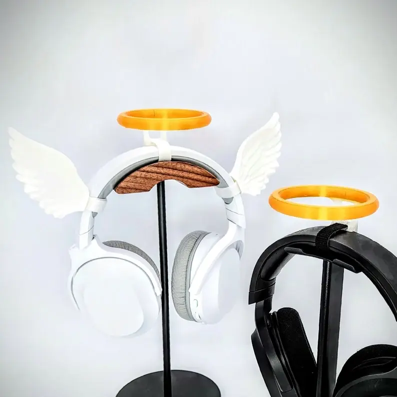 Halo Crown Headphone Attachment | Angel Wing Headset Accessory