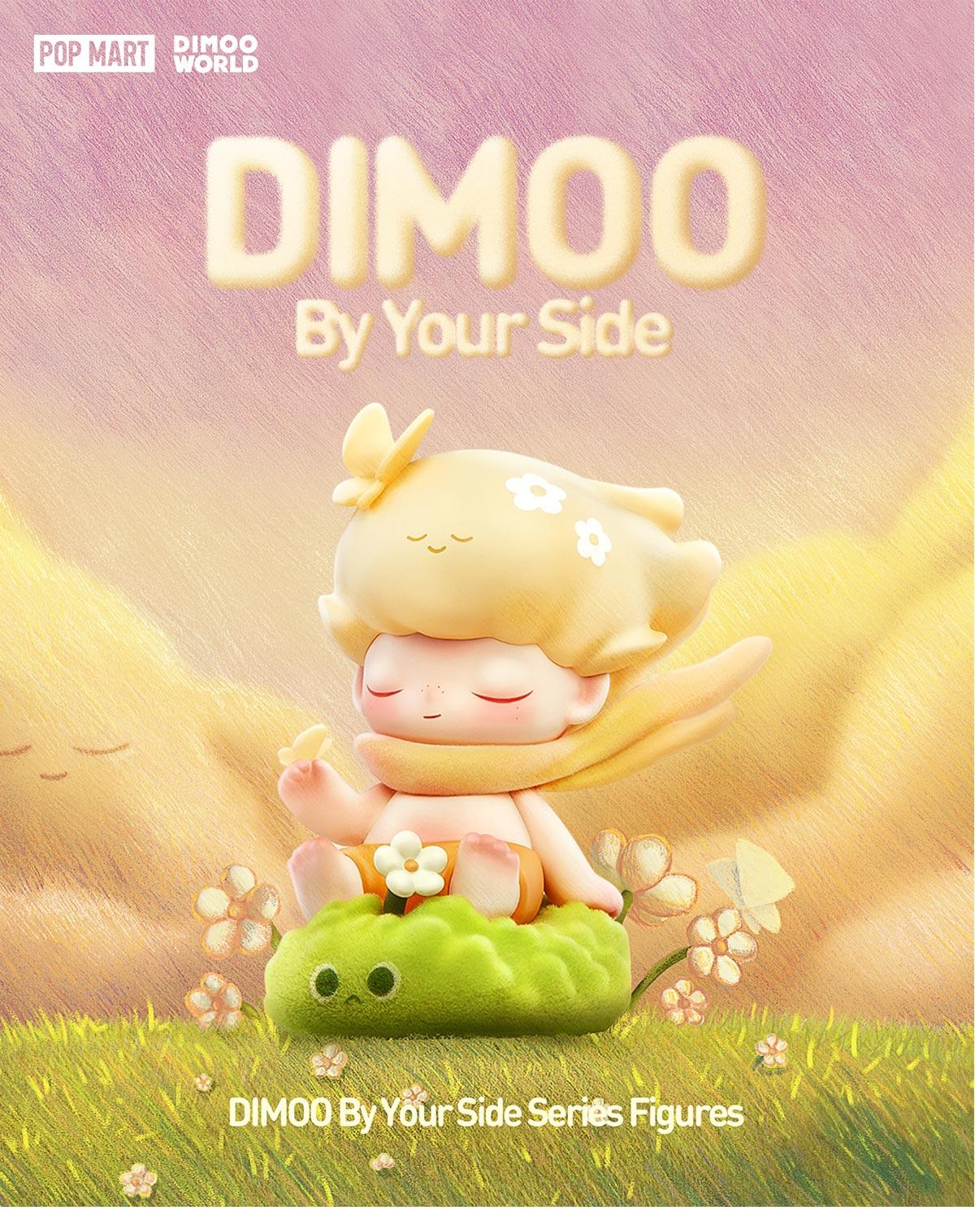 POP MART DIMOO By Your Side Series Figures, Blind Box POP MART DIMOO By Your Side Series Figures, Blind Box