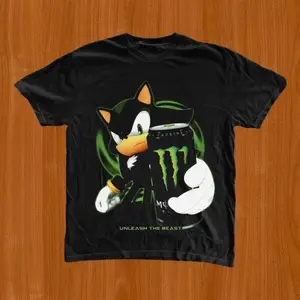 Gildan Men's and Women's T-shirt, Unlesh The Beast T-Shirt, Shadow the Hedgehog Shirt, Y2k Unisex Graphic Tees Gothic Grunge Emo Scene Amity Affliction Style Clothes Menswear Womenswear Streetwear