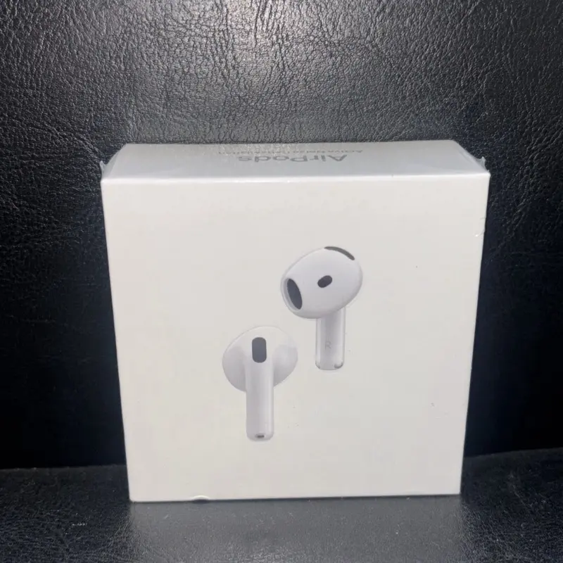 Suitable for Apple AirPods 4 wireless earbuds, Bluetooth headsets, personalized spatial audio, sweat-proof and waterproof, AirPods 4 headphone protective case