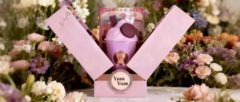 Ice Cream Rainbow | 100 ML (3.4 Oz) | Perfume For Women| Eau De Parfum | Citrus,Floral,Woody,Wild Berries,White Flower Powdery Notes | Bliss  Cheerful Enchanting Aroma |  Long lasting Perfume | Daily Fragrance in Pink Bottle