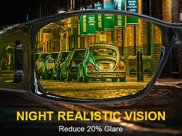 KALIYADI 2026 NEW 3-Piece Set Fit Over Prescription Glasses with Polarized  Night-Driving Glasses