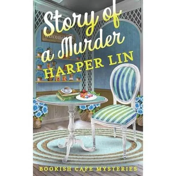 USED-Story of a Murder: A Bookish Cafe Mystery by Lin, Harper (Paperback)
