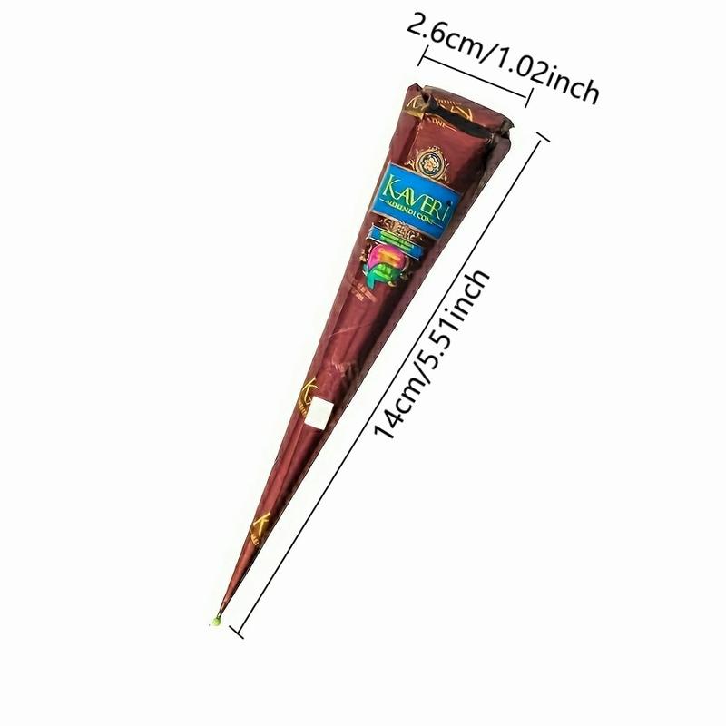 3pcs Organic Henna Tattoo Paste Set, Waterproof Temporary Body Art Paint, Long-Lasting Tattoos for Women & Men, Natural Ingredients Tattoo Kit