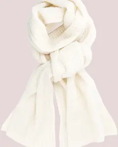 Cashmere Waffle Stitch Scarf