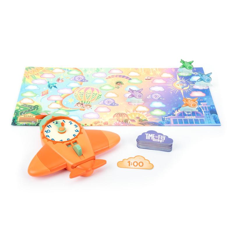 Educational Insights Toy Learning Clock for Kids,Time to Learn Telling Time Activity Set & Time to Fly Clock Game Set - Practice How to Tell Time on Analog Clocks, Fun Time Management Game Classroom Teaching Resource, Ages 3+ Educational Insights Toy Learning Clock for Kids,Time to Learn Telling Time Activity Set & Time to Fly Clock Game Set - Practice How to Tell Time on Analog Clocks, Fun Time Management Game Classroom Teaching Resource, Ages 3+