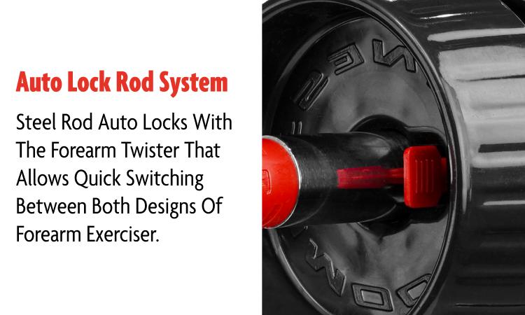 DMoose Forearm Exerciser: 2-in-1 Patented Design for Arm Strength