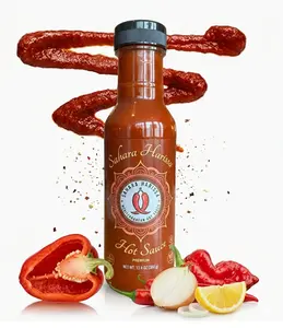 Sahara Harissa Bottle (12oz Bottle) - Authentic Mediterranean Hot Sauce