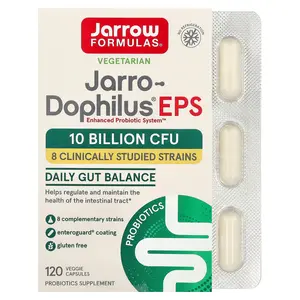 Jarrow Formulas Jarro-Dophilus® EPS, 120 Veggie Caps (5 Billion CFU per Capsule)