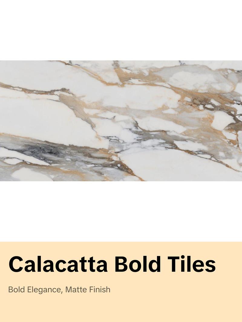 3 In. X 3 In. Calacatta Bold Satin Matte- Porcelain - Hexagon Wall & Floor Tile (5.49 Sqft/Case)