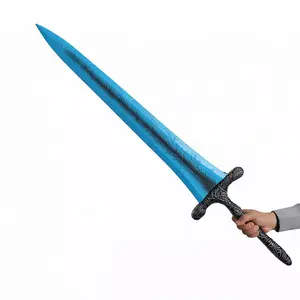 Kinstore 48" Dark Moonlight Great PU Foam Cosplay Sword for Elden Costume Ring Non-Fuctional Weapon Collection