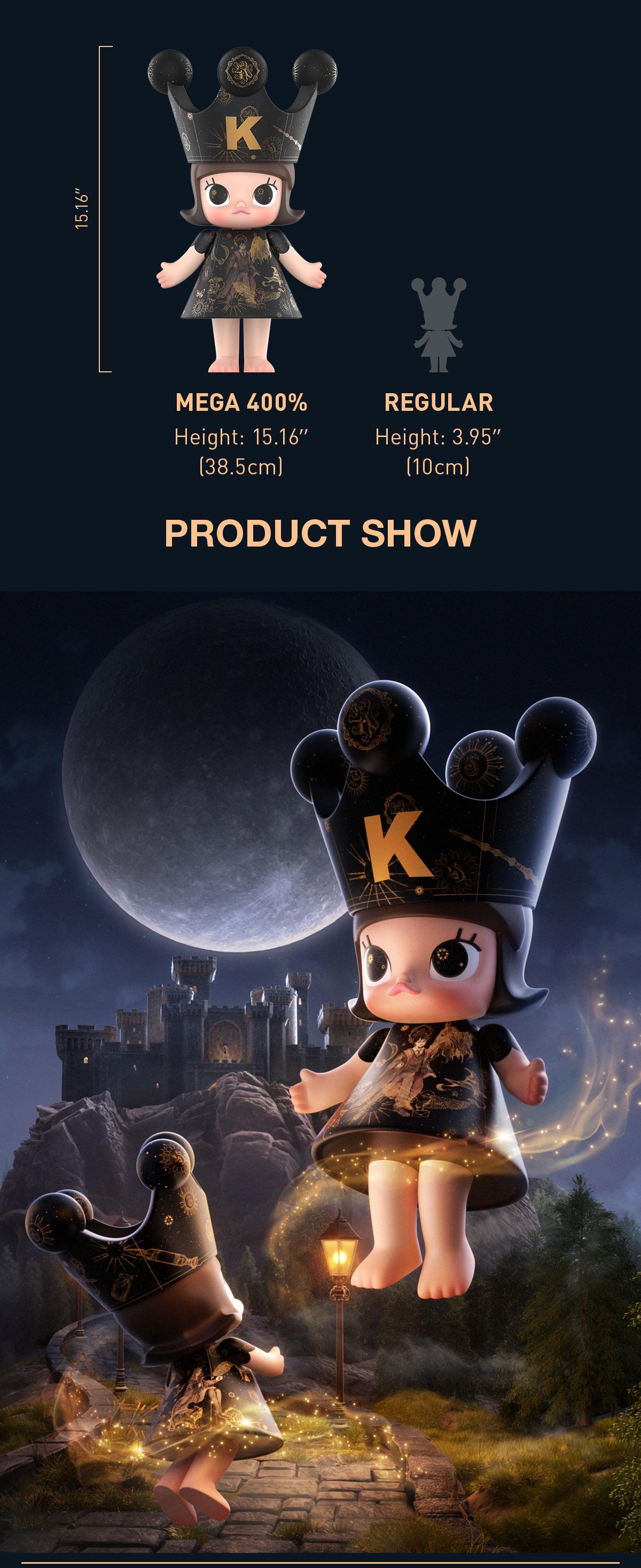 POP MART MEGA ROYAL MOLLY 400% Harry Potter