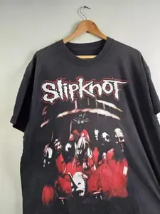 1999 Slipknot Debut Band Retro Style Black Short Sleeve Unisex Tshirt