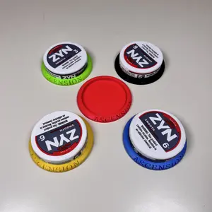 Ascension Pouch Puck for Zyn Standard Can Patent Pending Strong Adhesive Durable Snap Fit Easy Removal for Boats Cars Trucks Side by Sides Tractors Toolboxes Desks Workbenches Zyn Can Holder