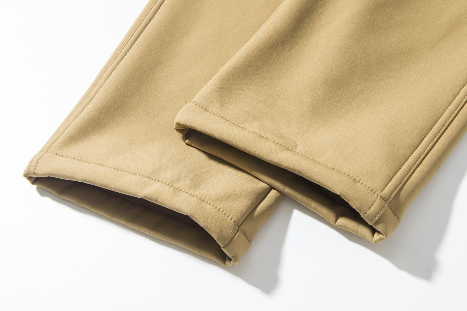 HOMUG Herren Dickes Fleece Taktische Kampfhosen, Herren Solide Farben Hosen mit Vielen Taschen für Wandern, mit Taschen Reißverschlüssen und Keine Taillie, Geeignet zum Tragen in den Herbst und Winter Jahreszeiten.