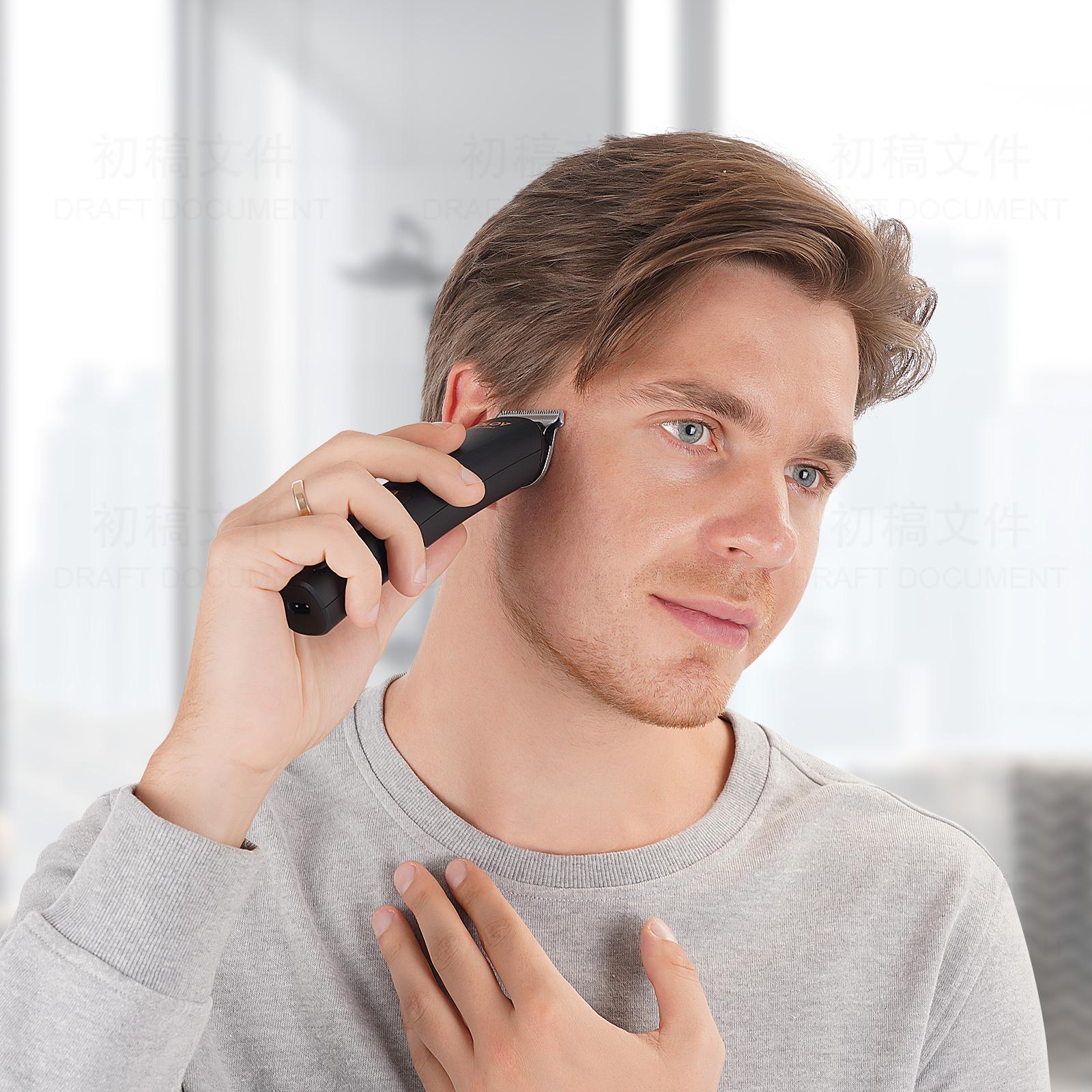 OLOV Beard/Hair Shaver for Men - All-in-One Mens Grooming Kit with Trimmer for Beard, Nose, face, Cordless Hair Clippers Electric Razor, Black Comfort OLOV Beard/Hair Shaver for Men - All-in-One Mens Grooming Kit with Trimmer for Beard, Nose, face, Cordless Hair Clippers Electric Razor, Black Comfort