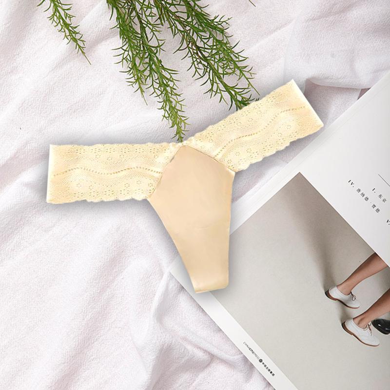 7-Pack Women's Seamless Low Waist Lace Thong Underwear - Clear G-String Underwear for Daily and Special Occasions, Elegant and Comfortable Seamless Thong Women's Basic Winter, Back-to-School Clothing/Ladies, Women's Underwear/Ladies Panties