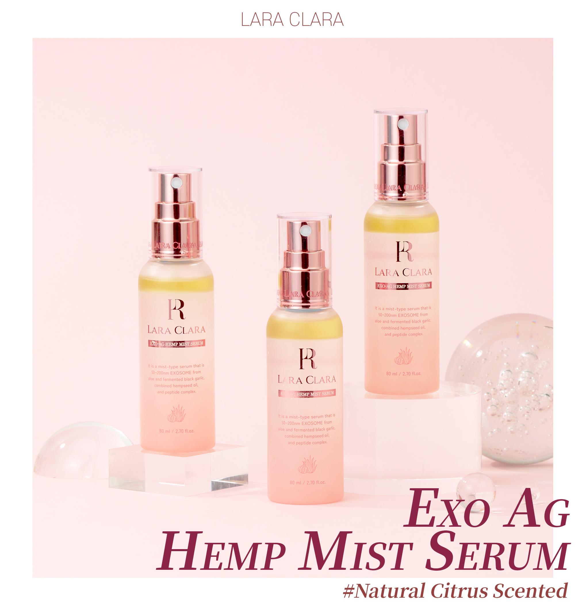 [LARA CLARA] EXO AG HEMP MIST SERUM 2.70 fl.oz. (Made in Korea)