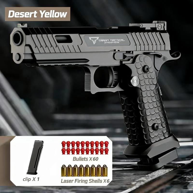 Tactical Master 2011 Tactical Softair Gun Toywith Shell Ejection Mechanical Fast ReloadDesign for Cosplay Collection Grade QuickAssembly Safe Durable Multi-SceneCompatible Valentine's Day gifts