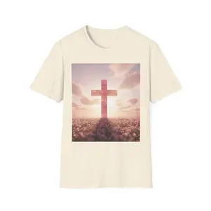 Cross T-Shirt — John 3:16 Faith Graphic Tee