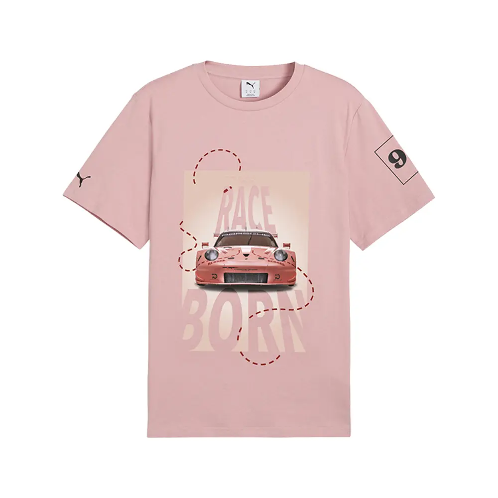 PUMA Mens Porsche Legacy Sau Casual Tops Casual - Pink