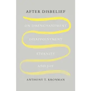 USED Book - After Disbelief: On Disenchantment, Disappointment, Eternity, and Joy by Kronman, Anthony T. (Hardcover) - english