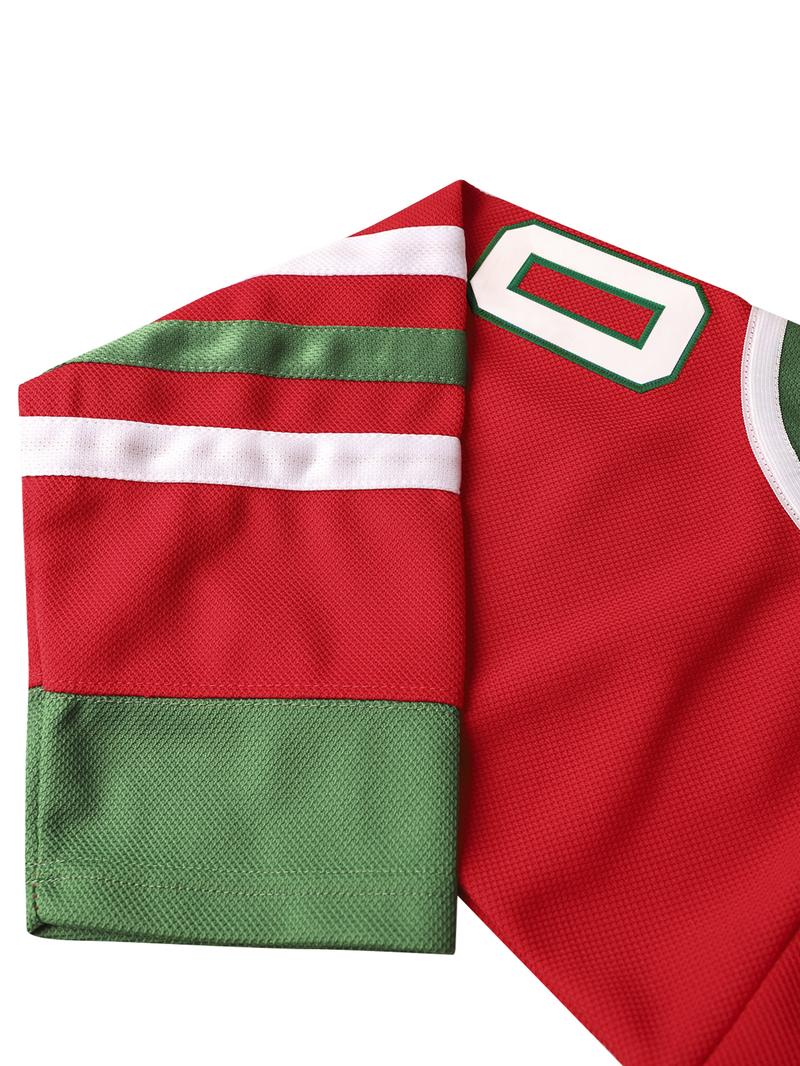 Griswold Moose Clark #00 Christmas Hockey Jersey – X-Mas Vacation Stitched Letters & Numbers, Fan Apparel, Breathable Polyester,Christmas gifts UglySweater