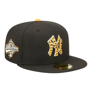 New Era 59Fifty Detroit Tigers Tiger Fill Fitted Hat Black/Orange