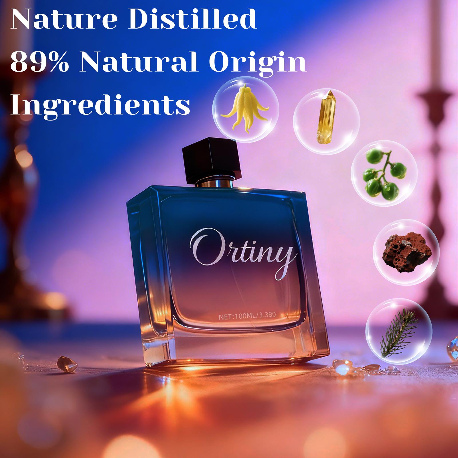 Ortiny | Aromatic Fougère Cologne for Men | Bergamot, Geranium & Amber Blend | Long Lasting 100ml Eau de Toilette