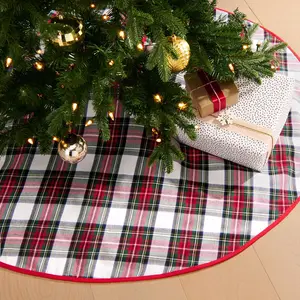 Christmas Classic Holiday Plaid Tree Skirt