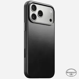 Traditional Leather Case - iPhone 17 Pro Max | Black | Horween