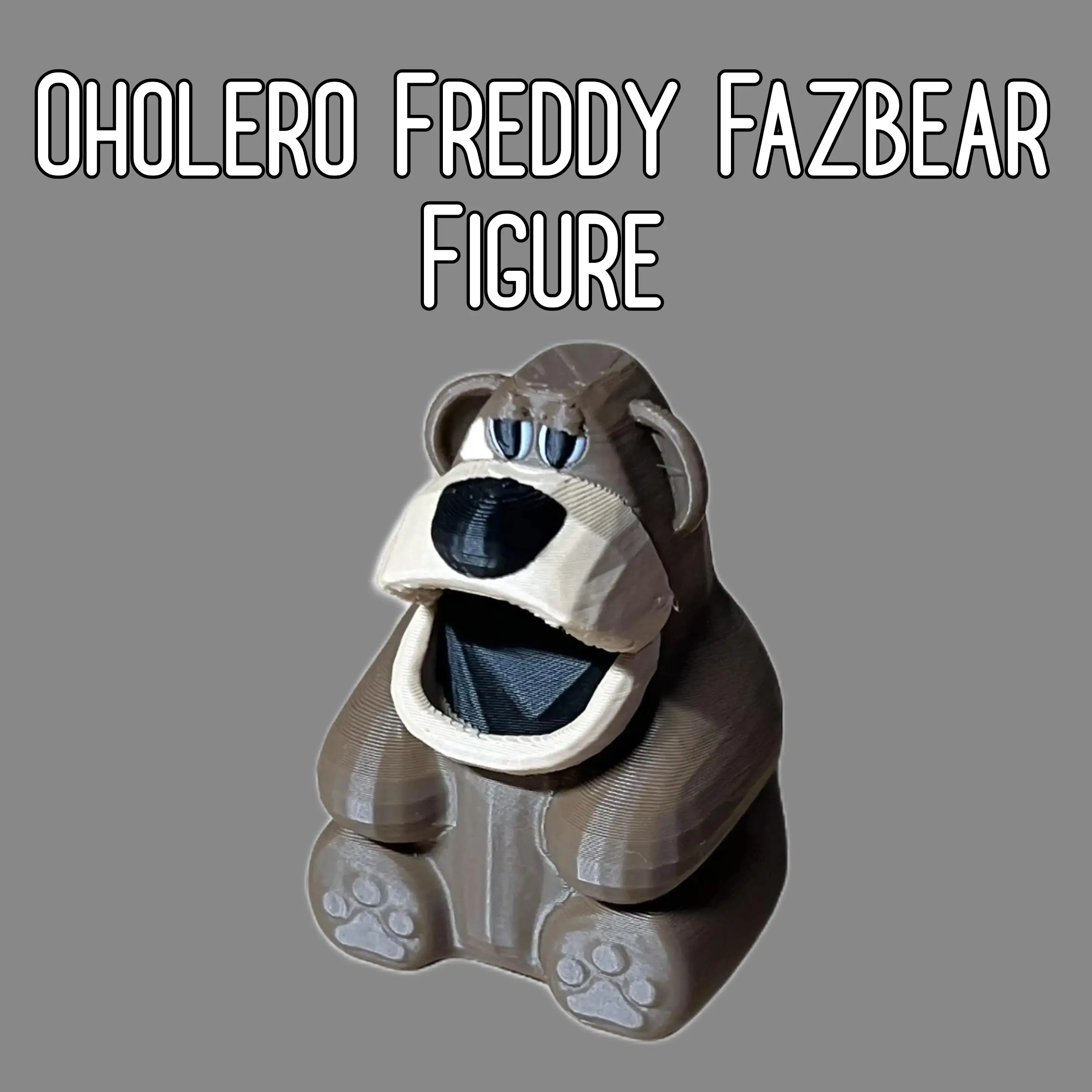 Oholero Freddy Fazbear Meme Figure