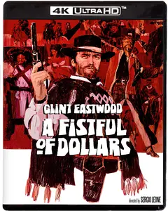 A Fistful of Dollars  [4K ULTRA HD BLU-RAY MOVIE] 2 Pack