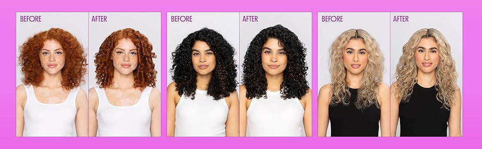 Not Your Mother's Curl Talk Frizz Control Sculpting Gel & Defining Cream (2-Pack) - 6 fl oz - Formulated with Rice Curl Complex - All Curly Hair Types