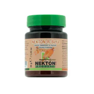 NEKTON-R-Beta Enhances Pink Colored Feathers Bird Food Supplement