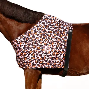 Harrison Howard Heat-Insulating Breathable Stretchy Shoulder Guard Anti Rub Bib for Horse