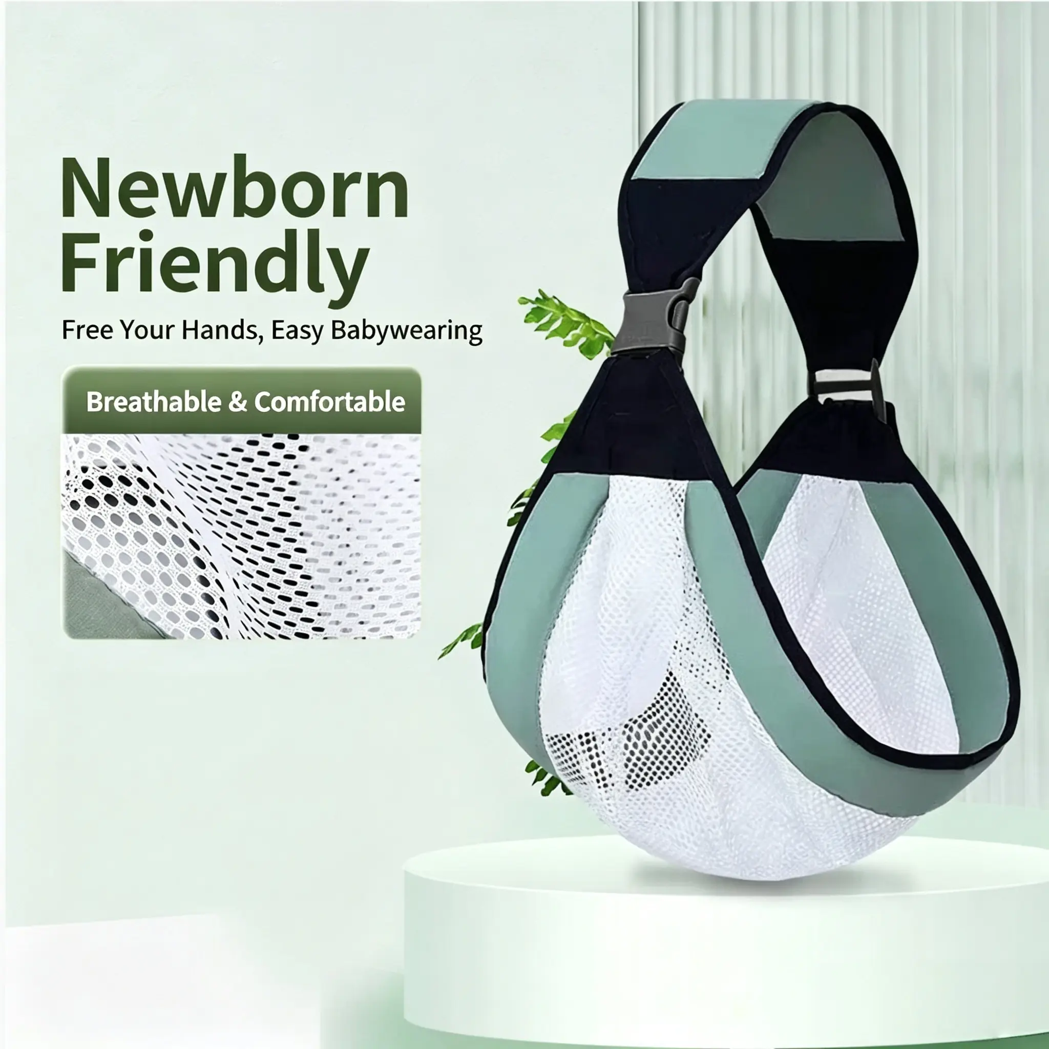 【Back to School】 Adjustable single‑shoulder portable strap,  breathable mesh hip strap design, comfortable to wear for long‑time use, easy to carry and adjust the tightness freely, durable and practical structure, suitable for both boys and girls-MM1