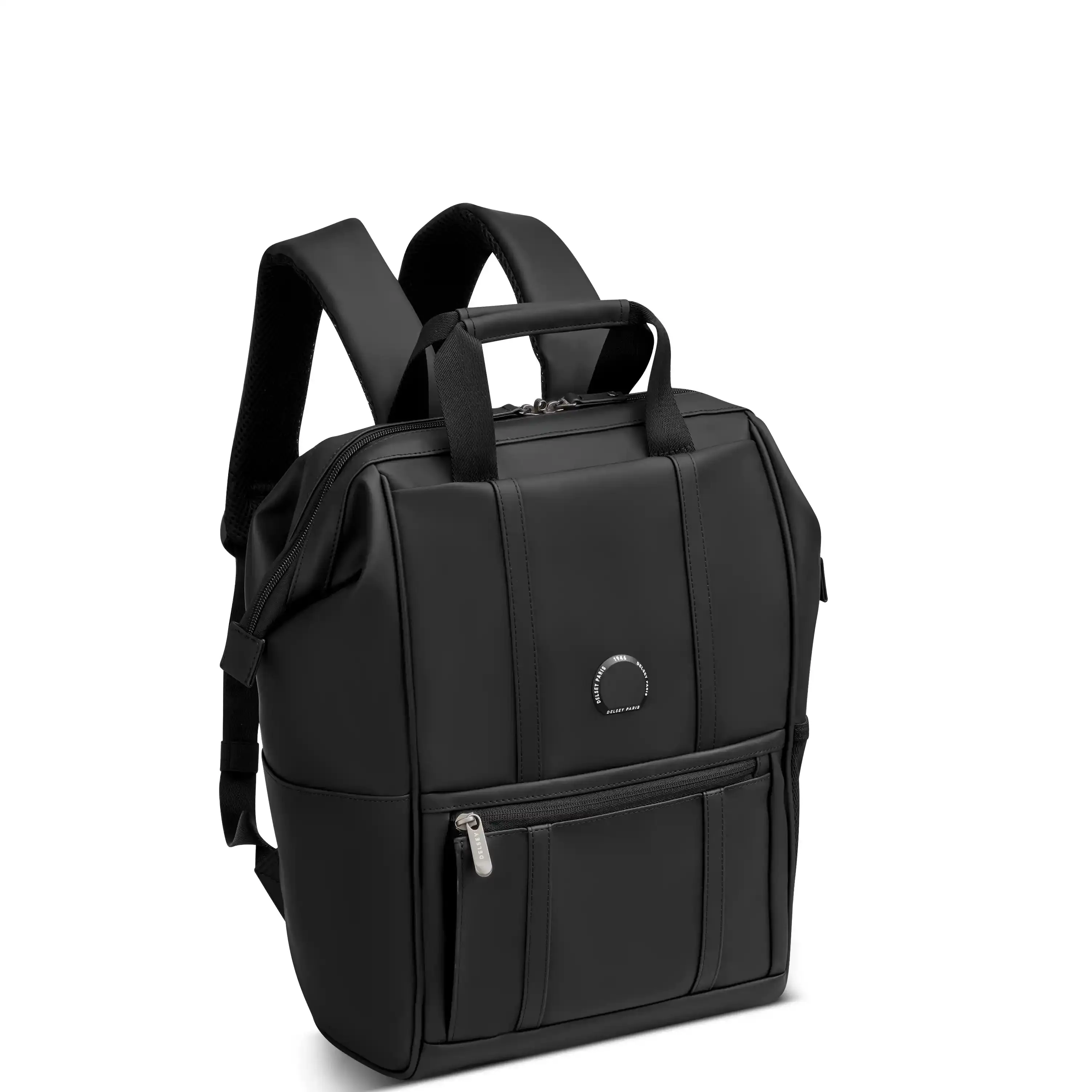 DELSEY Paris Cadence Travel Laptop Backpack - Water-Resistant, Wide-Opening Functional Luggage Bag with Waterproof Laptop Compartment, Ideal for Work and Travel, Laptop Work Bags