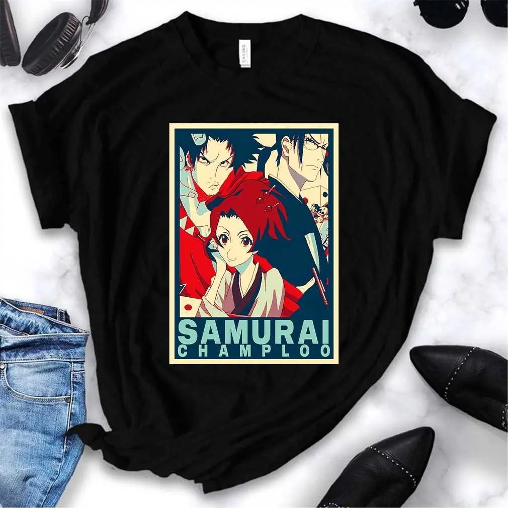 Art Painting Samurai Champloo T-Shirt