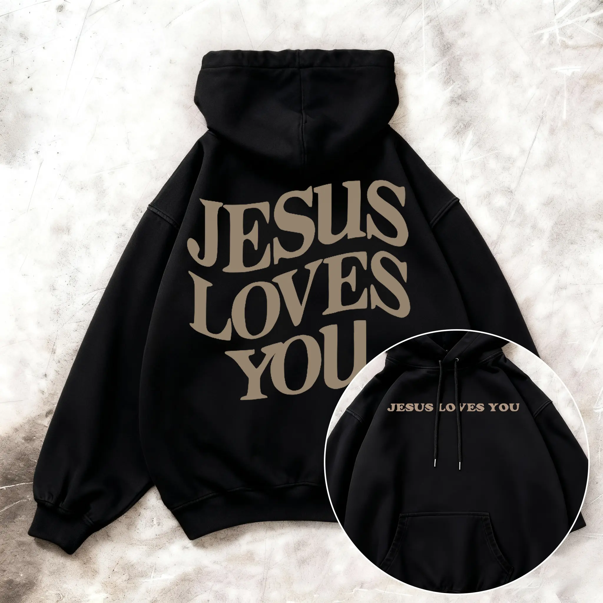 Jesus Loves You-Hoodie