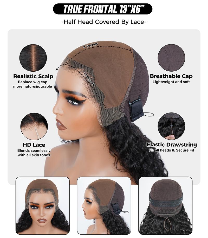 OQ HAIR 13x6 Wear Go Glueless Wig With Drawstring Effortless Install Ear To Ear Body Wave Bleached Tiny Knots Pre-Cut HD Lace Frontal Wig Beginner Friendly OQ HAIR 13x6 Wear Go Glueless Wig With Drawstring Effortless Install Ear To Ear Body Wave Bleached Tiny Knots Pre-Cut HD Lace Frontal Wig Beginner Friendly