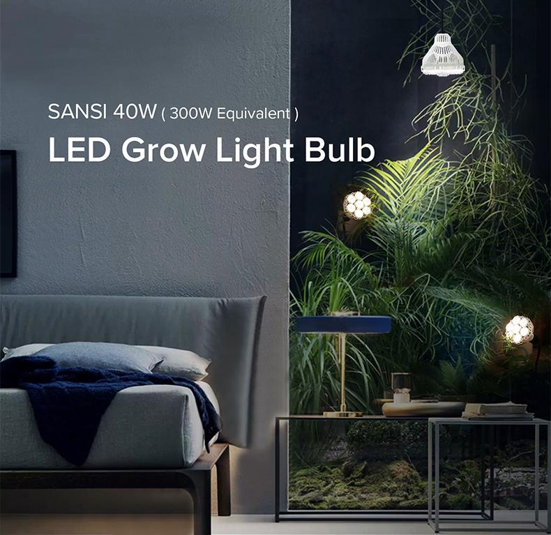 Sansi 40W Full Spectrum Grow Light, with Optical Lens and High PPF,with 5-Level Dimmable, Auto On Off 4 8 12 Hrs Timer for Seeding and Growing energy efficient Sansi 40W Full Spectrum Grow Light, with Optical Lens and High PPF,with 5-Level Dimmable, Auto On Off 4 8 12 Hrs Timer for Seeding and Growing energy efficient