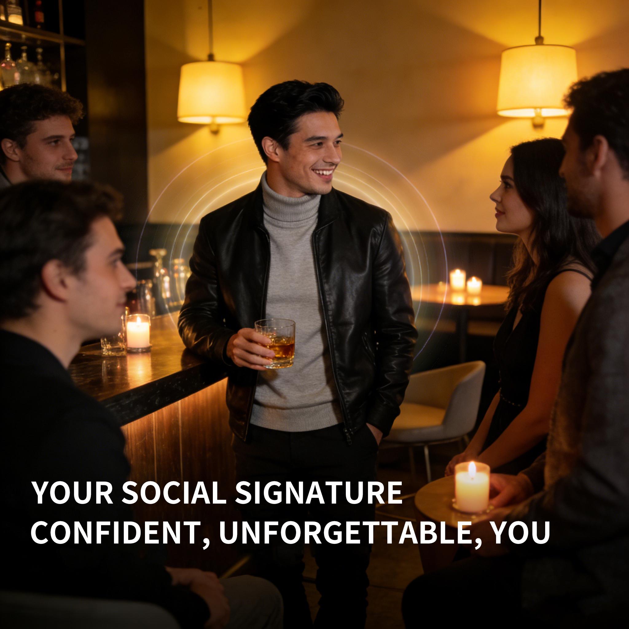 ASSEEK Midnight Marine Man Men's Perfume-OceanAroma 80ml Woody Amber Fragrance Eau deParfum Long Lasting Cologne Gift -Edp Intense