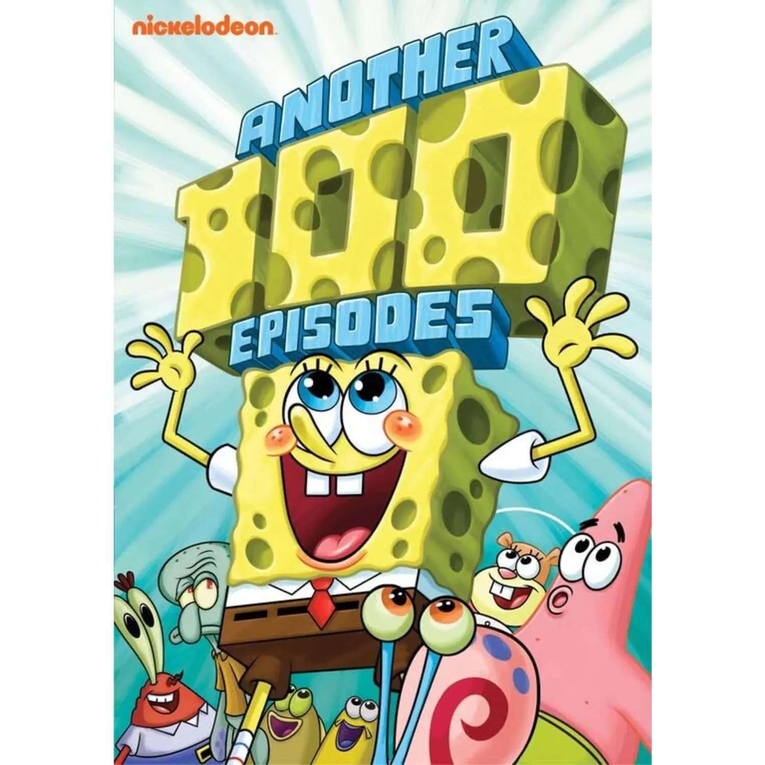 SpongeBob SquarePants: Another 100 Episodes Nickelodeon Animation Family DVD (DVD Format) - English Dubbed, Widescreen, AC-3/Dolby Digital Codec