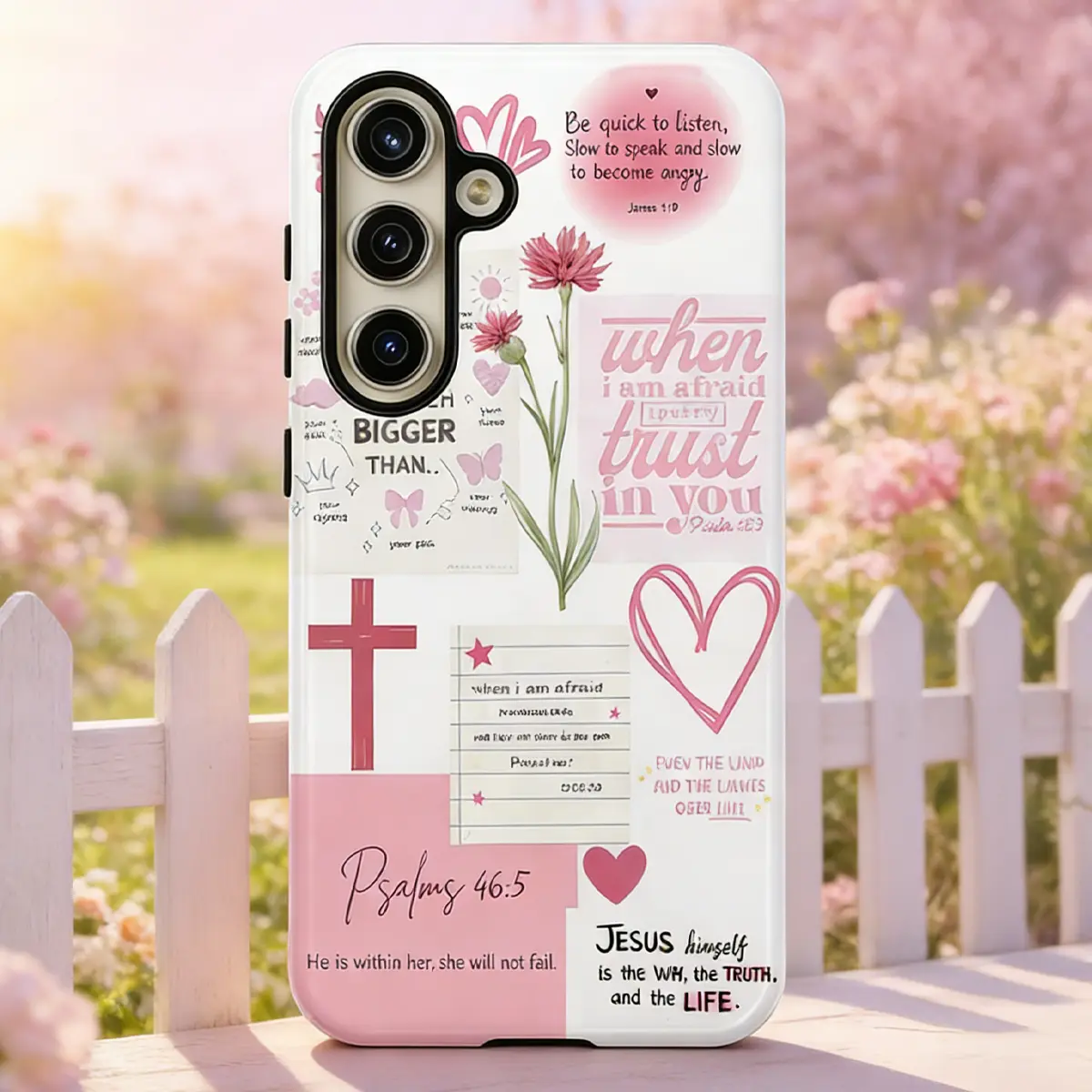 Bible Verses Phone Cases , Shockproof Rugged Cover Dual Layer Soft TPU Hard Bumper Shell for Samsung S26 S25 S24 S23 S22 S21 NOTE20 Ultra A71 A56 A36 Plus FE A06 A13 A14 A15 A16 A23 A25 A26 A34 A52 A53 A54 A55 A57 A37 A33 A32 A17 A07 Edge Girly Gift