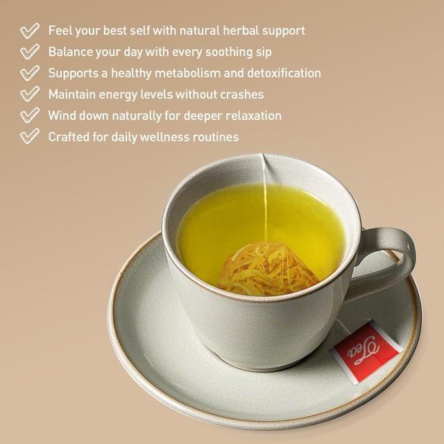 Chicory and 3 Gardenia Honeysuckle Liquorice Herbal Tea Ready to Eat Convenient | Orange Peel & Chrysanthemum – Cool Relief from Heat | 12 Tea Bags-B